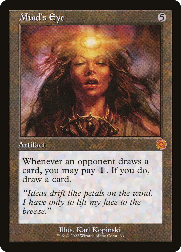 Mind's Eye (Retro) [The Brothers' War Retro Artifacts]-1