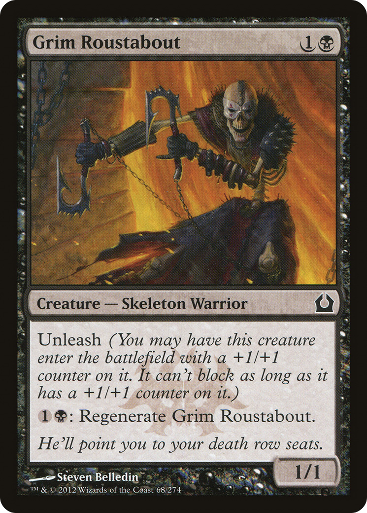 Grim Roustabout [Return to Ravnica]-1