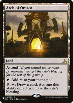 Arch of Orazca (PLST-RIX-185) - The List-1