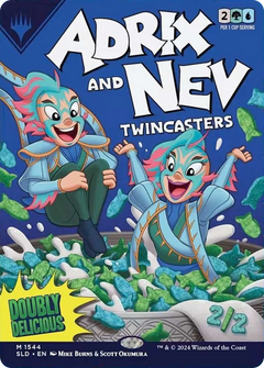 Adrix and Nev, Twincasters (Rainbow Foil) [Secret Lair Drop Series]-1