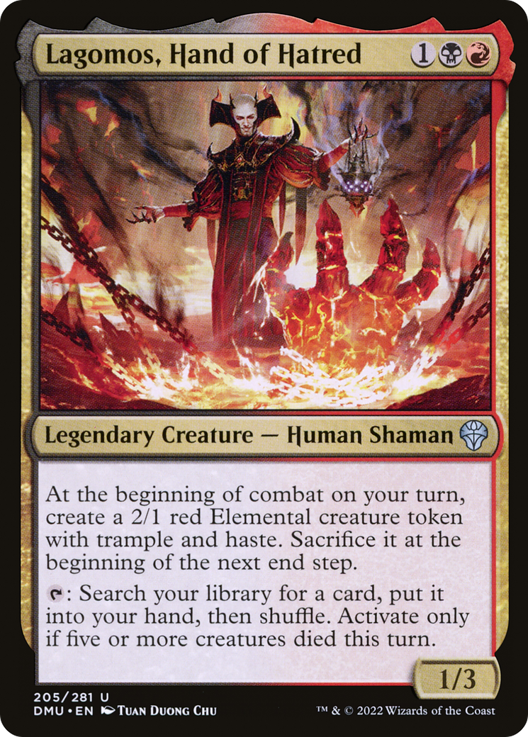 Lagomos, Hand of Hatred [Dominaria United]-1