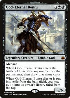 God-Eternal Bontu [War of the Spark Prerelease Promos]-1