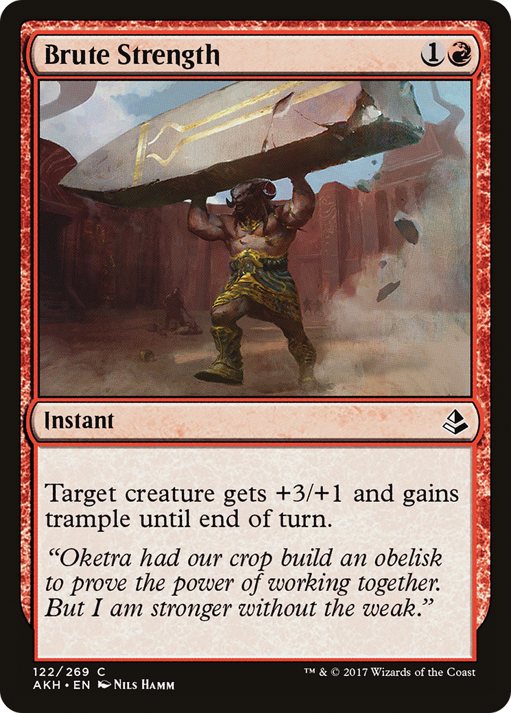Brute Strength [Amonkhet]-1