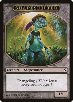 Shapeshifter Token [Lorwyn Tokens]-1