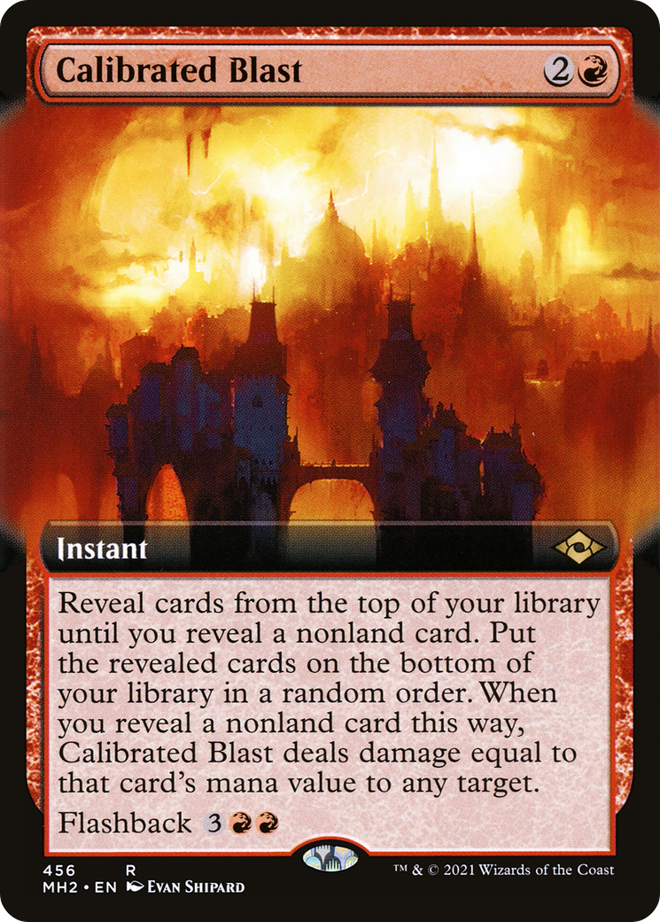Calibrated Blast (Extended Art) [Modern Horizons 2]-3