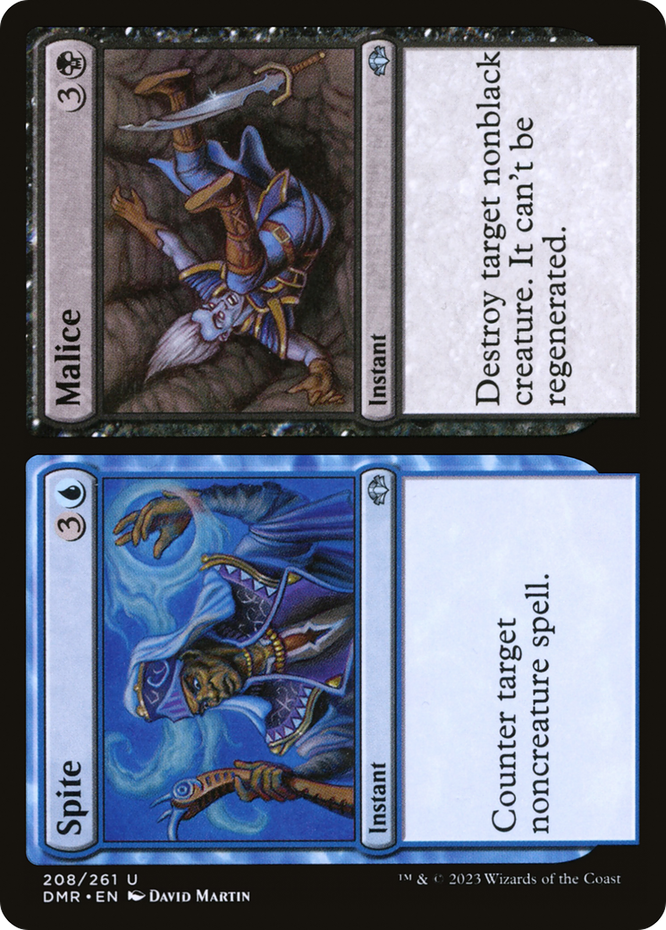 Spite // Malice [Dominaria Remastered]-1