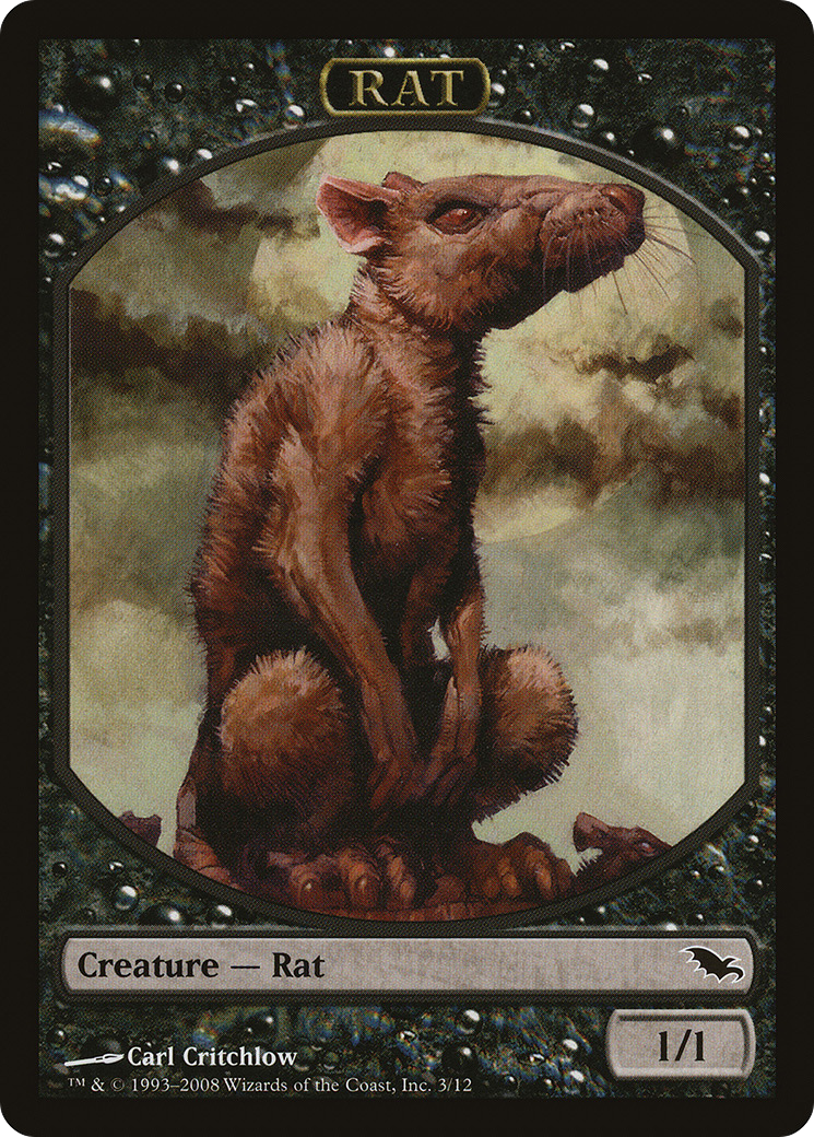 Rat Token [Shadowmoor Tokens]-1