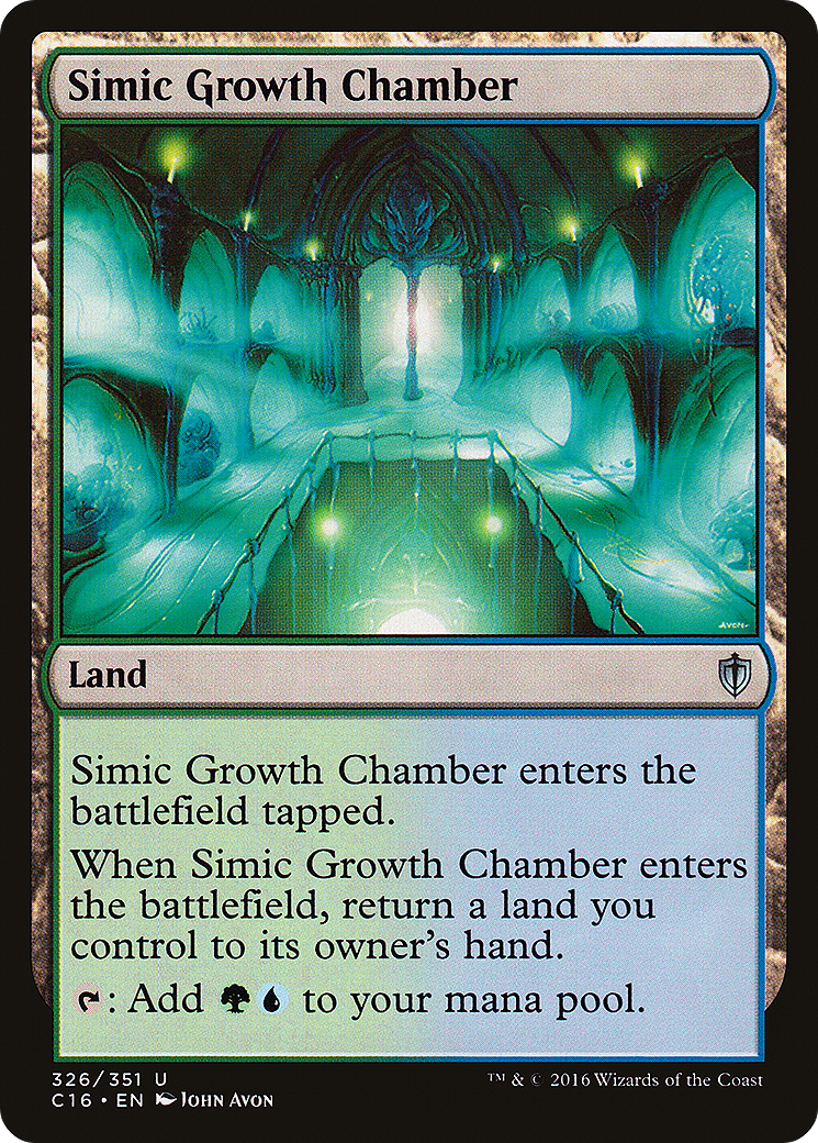 Simic Growth Chamber [Commander 2016]-1