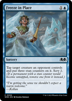 Freeze in Place [Wilds of Eldraine]-1