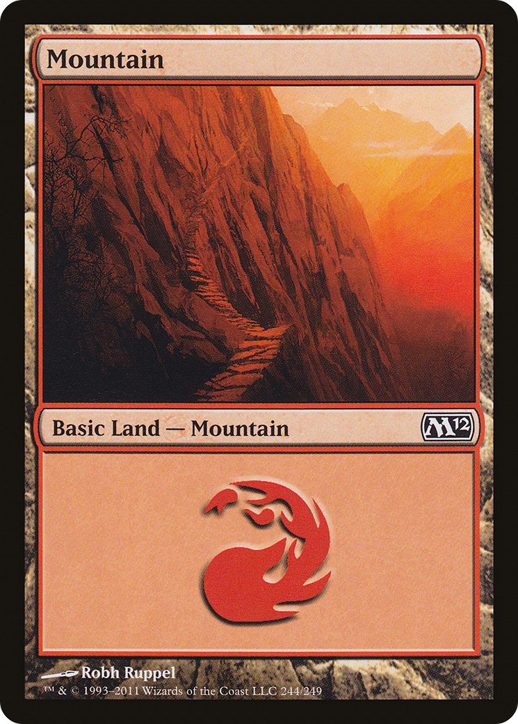 Mountain (244) [Magic 2012]-1