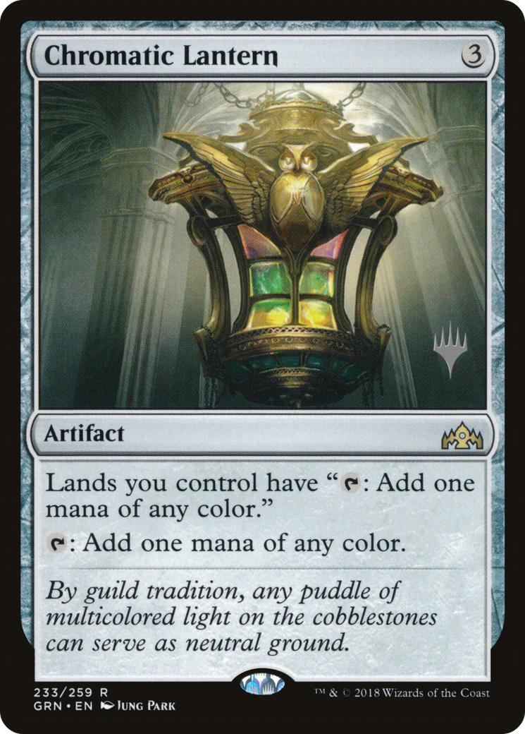 Chromatic Lantern (Promo Pack) [Guilds of Ravnica Promos]-1