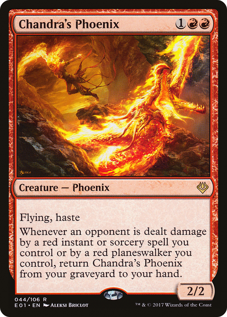 Chandra's Phoenix [Archenemy: Nicol Bolas]-1