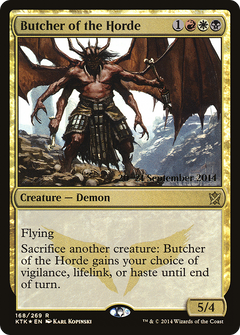 Butcher of the Horde [Khans of Tarkir Prerelease Promos]-1
