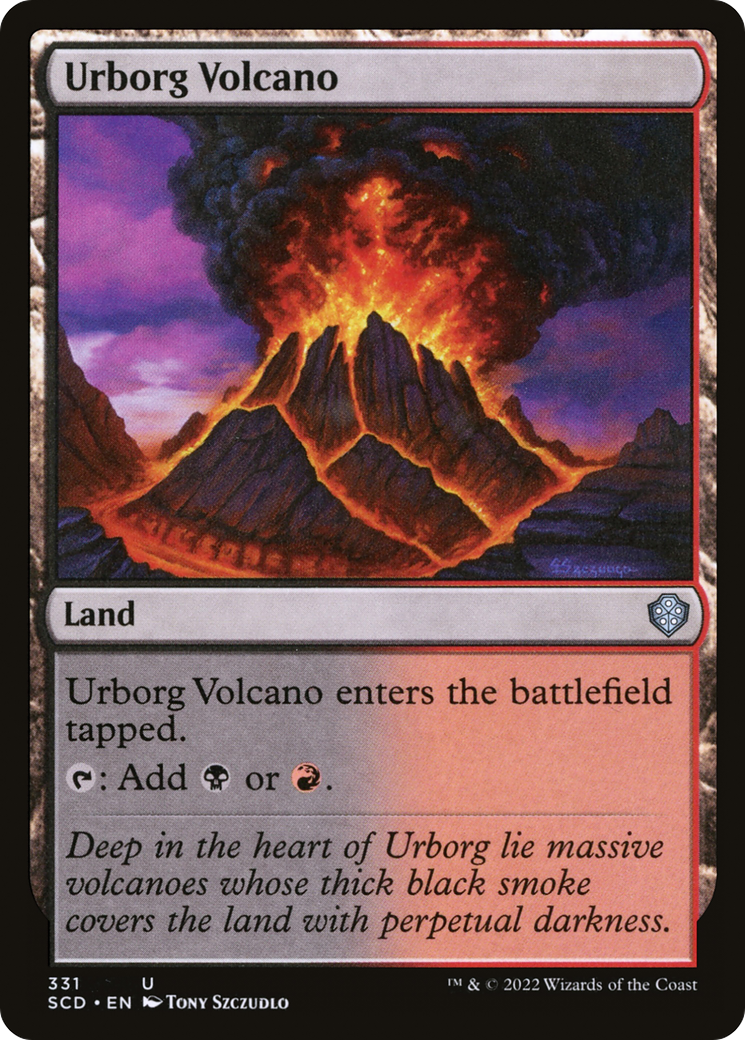 Urborg Volcano (SCD-331) - Starter Commander Decks-1