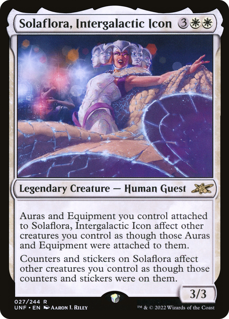 Solaflora, Intergalactic Icon [Unfinity]-1