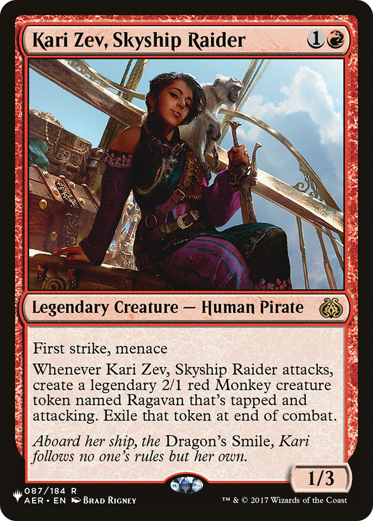 Kari Zev, Skyship Raider [The List]-1