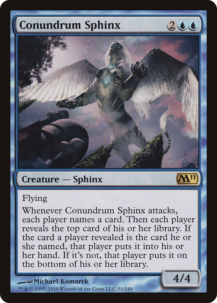 Conundrum Sphinx [Magic 2011]-1