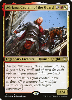 Adriana, Captain of the Guard [Phyrexia: All Will Be One Commander]-4