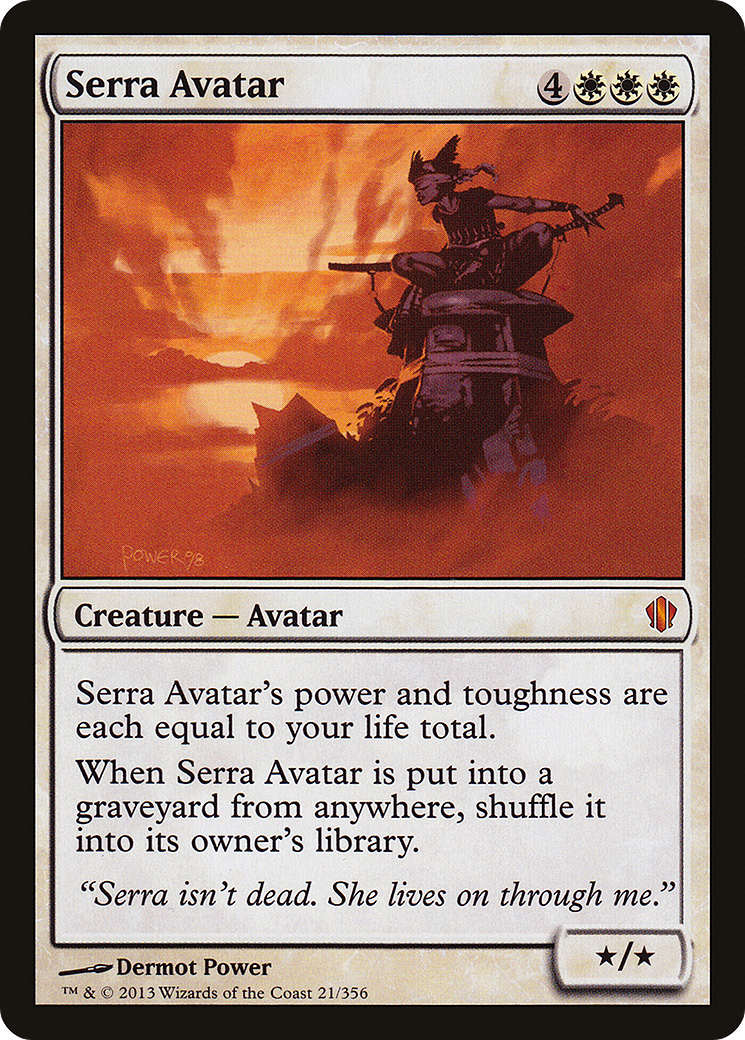 Serra Avatar [Commander 2013]-1