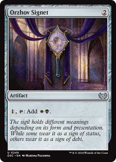Orzhov Signet [Duskmourn: House of Horror Commander]-1