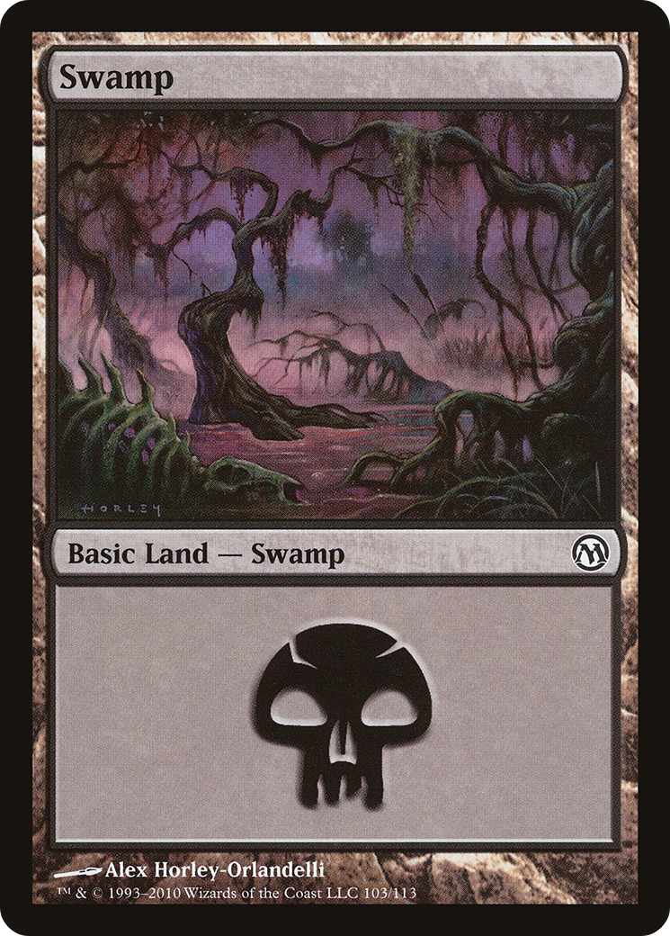 Swamp (103) [Duels of the Planeswalkers]-1