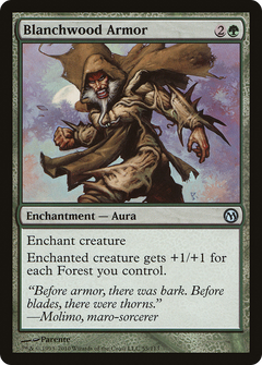 Blanchwood Armor [Duels of the Planeswalkers]-1