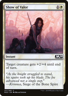 Show of Valor [Core Set 2020]-1
