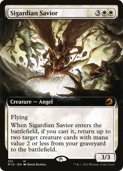 Sigardian Savior (Extended Art) [Innistrad: Midnight Hunt]-1