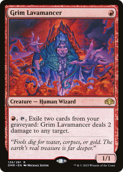 Grim Lavamancer [Dominaria Remastered]-1