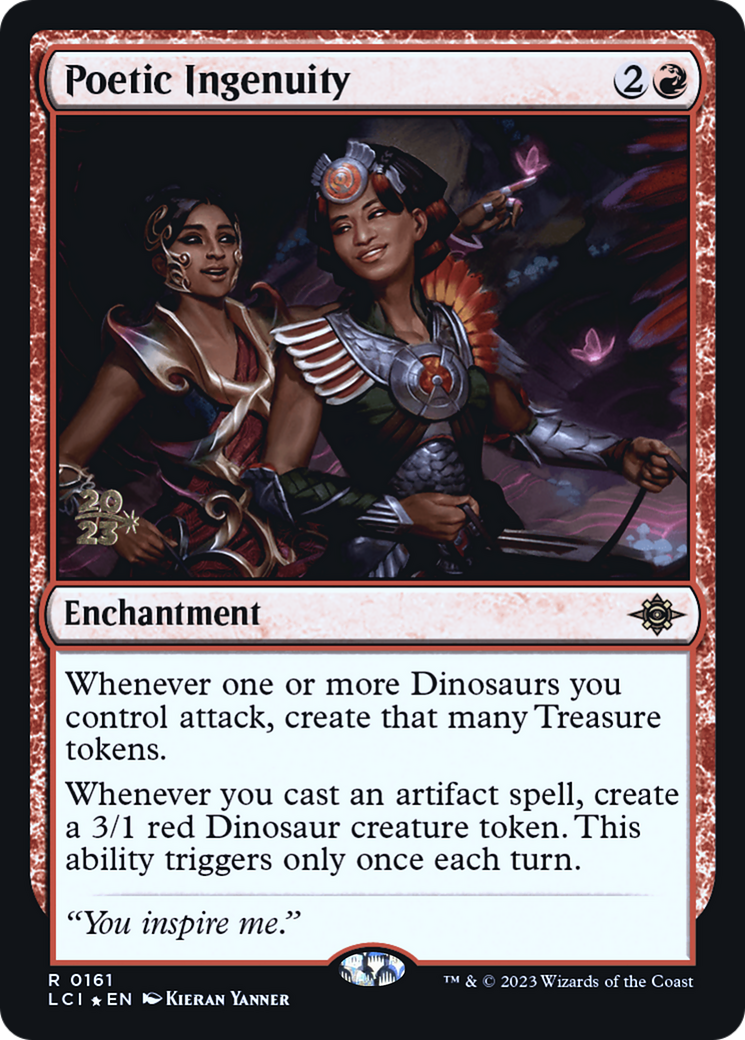 Poetic Ingenuity [The Lost Caverns of Ixalan Prerelease Cards]-1