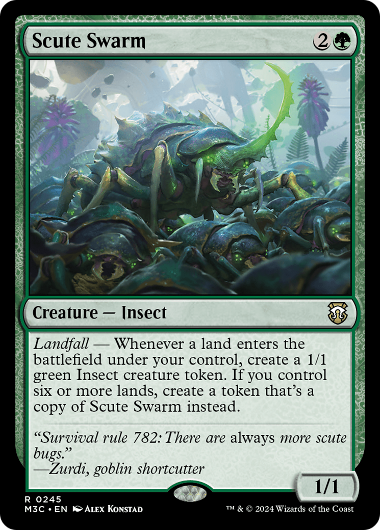 Scute Swarm [Modern Horizons 3 Commander]-1