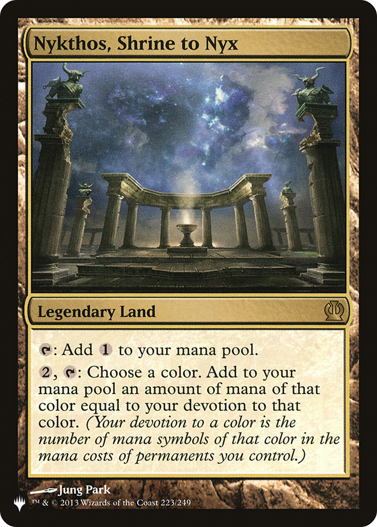 Nykthos, Shrine to Nyx [The List]-1
