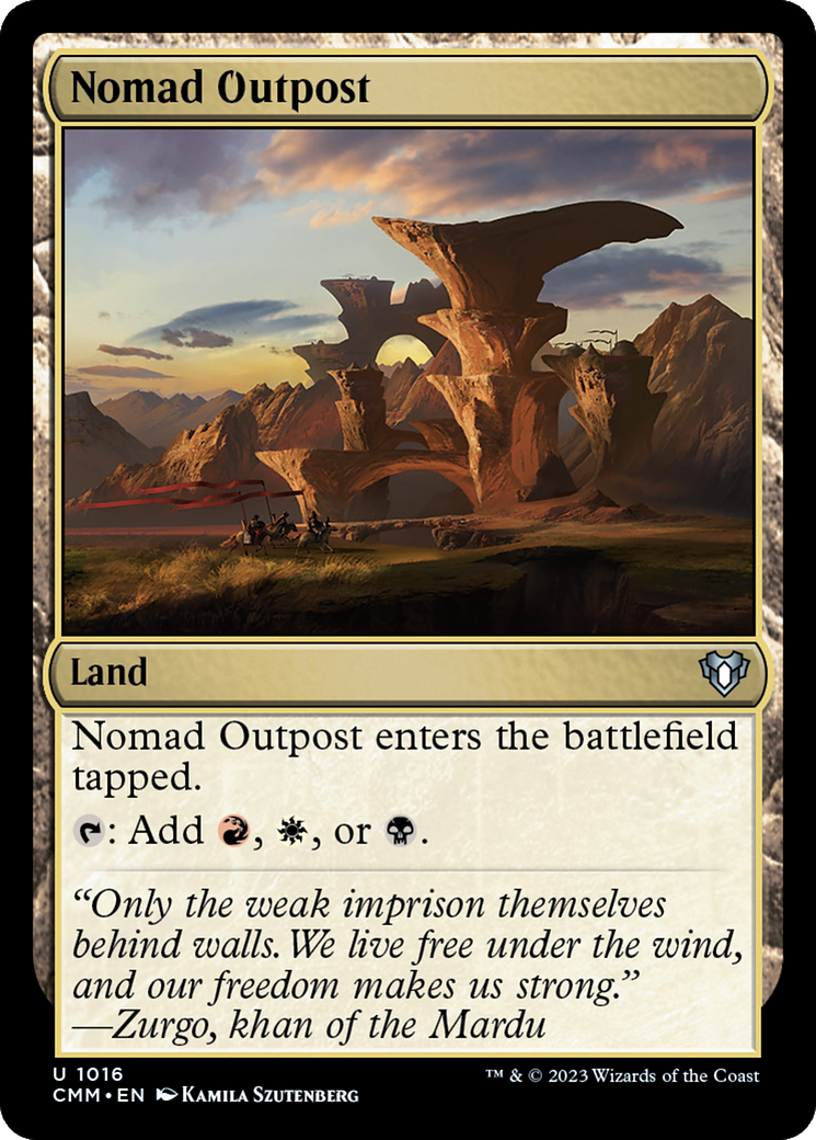Nomad Outpost [Commander Masters]-1