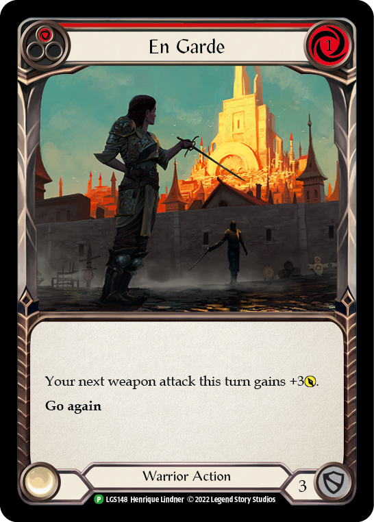 En Garde (Red) [LGS148] (Promo)  Rainbow Foil-1