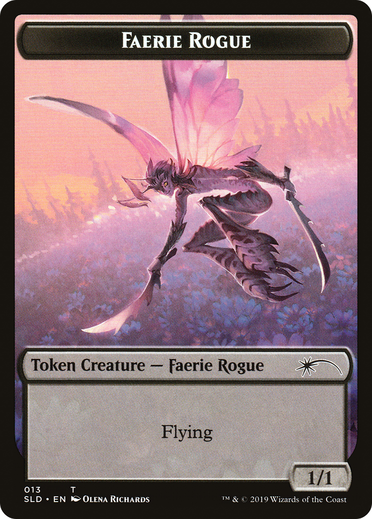 Faerie Rogue Token (013) [Secret Lair Drop Series]-1