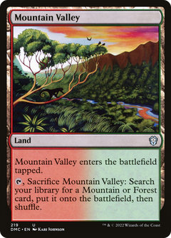 Mountain Valley [Dominaria United Commander]-1