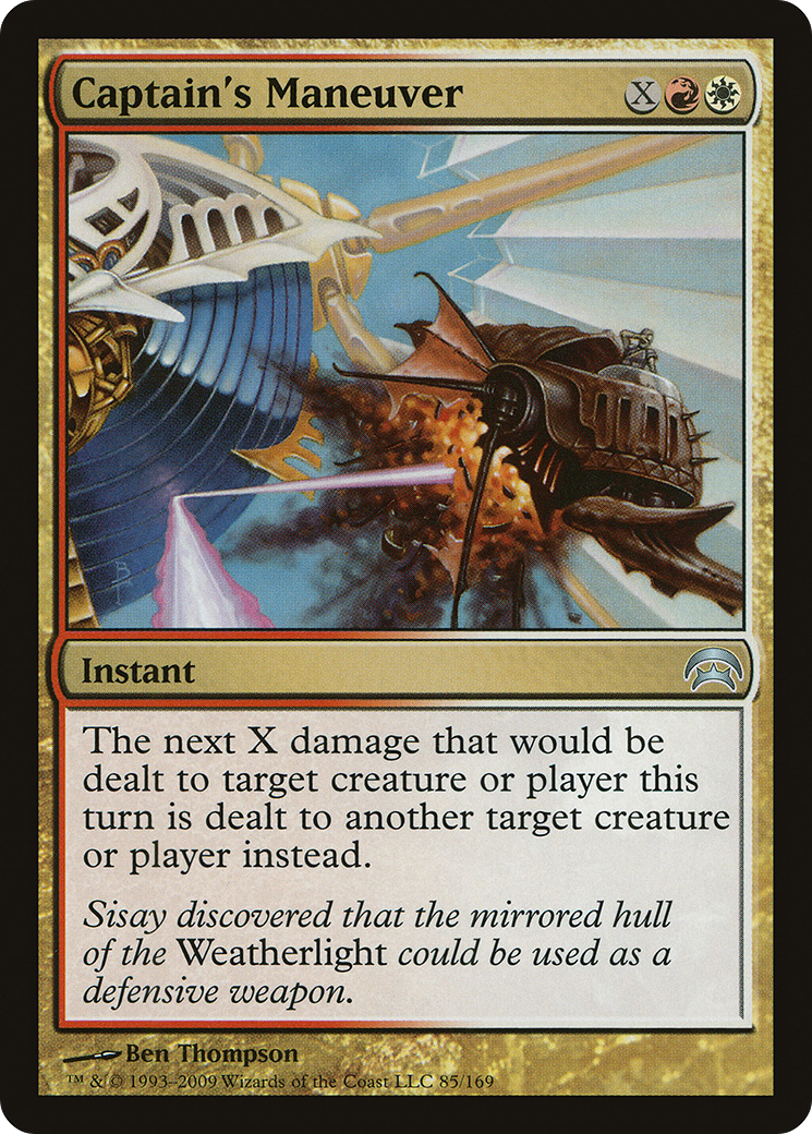 Captain's Maneuver [Planechase]-1