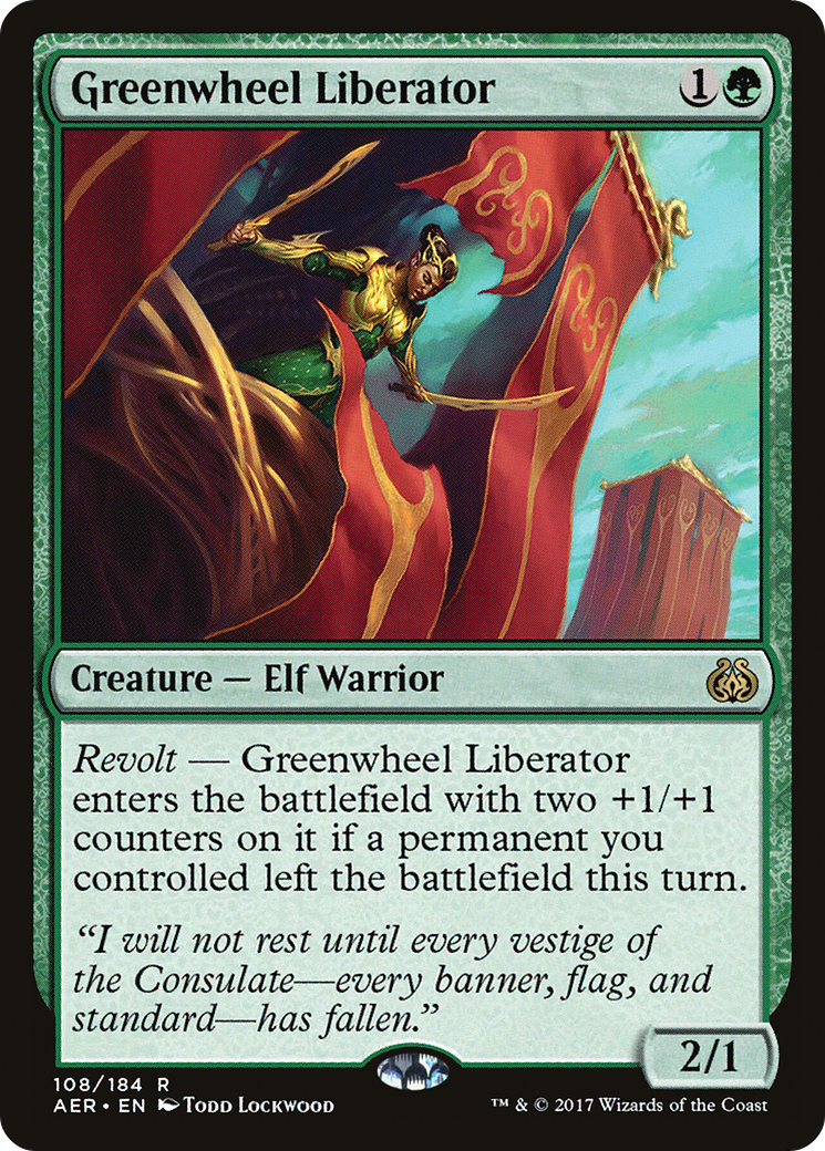 Greenwheel Liberator [Aether Revolt]-1