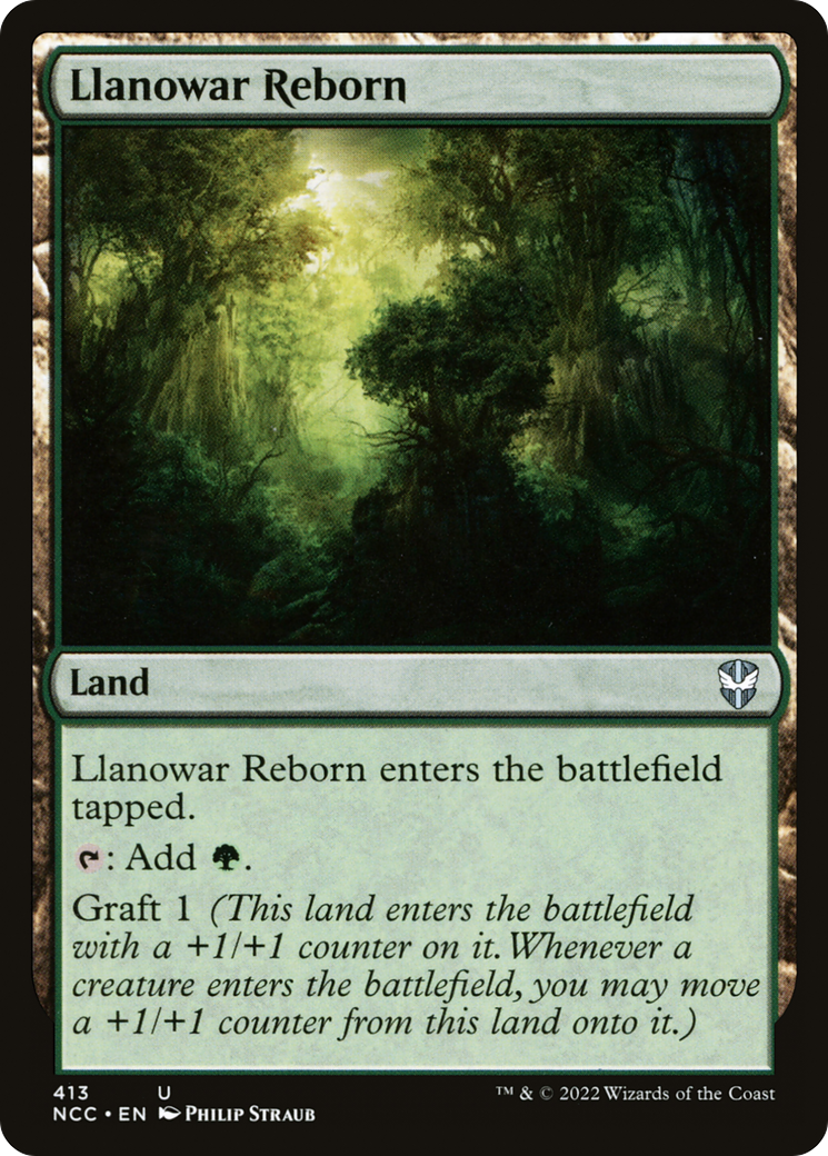 Llanowar Reborn [Streets of New Capenna Commander]-1