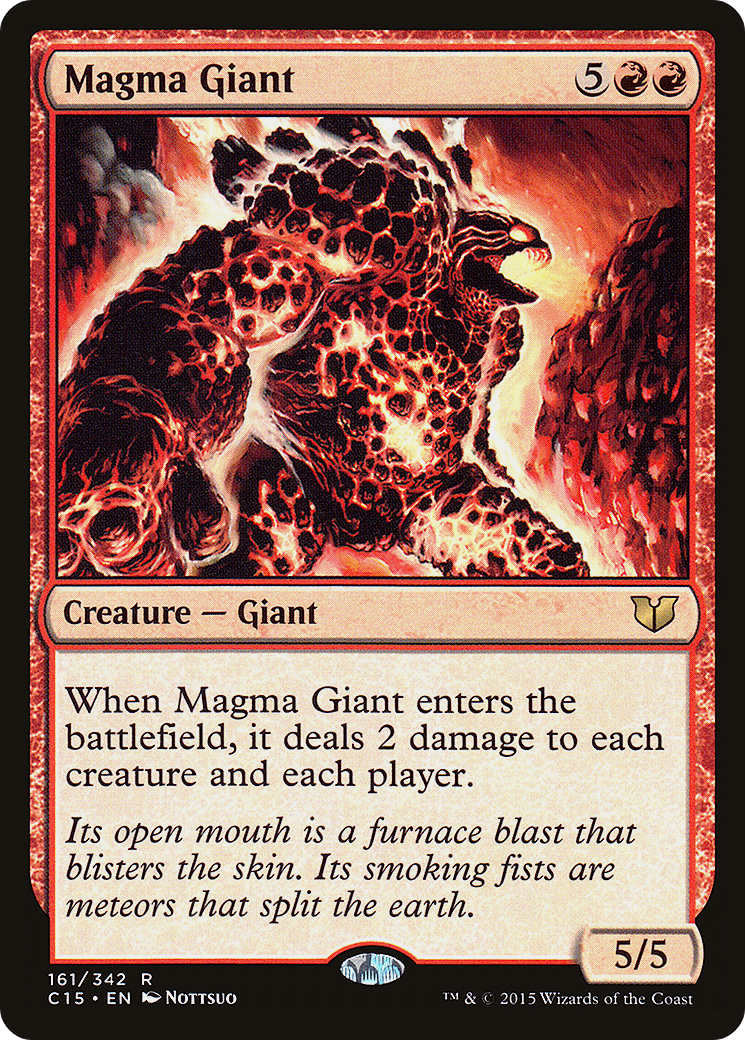 Magma Giant [Commander 2015]-1