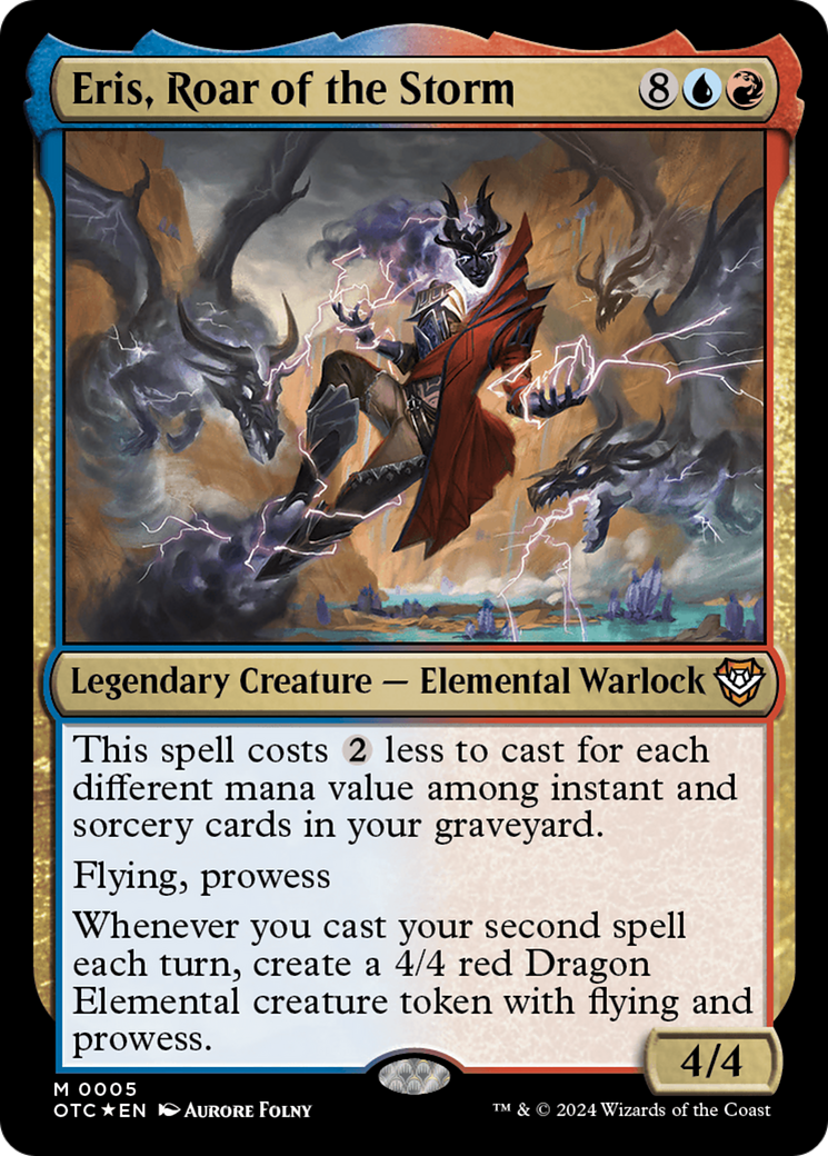 Eris, Roar of the Storm [Outlaws of Thunder Junction Commander]-1