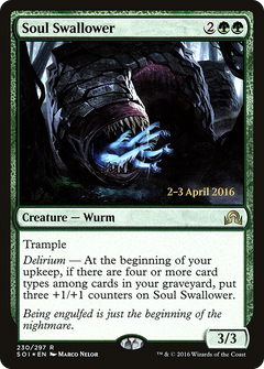 Soul Swallower [Shadows over Innistrad Prerelease Promos]-1
