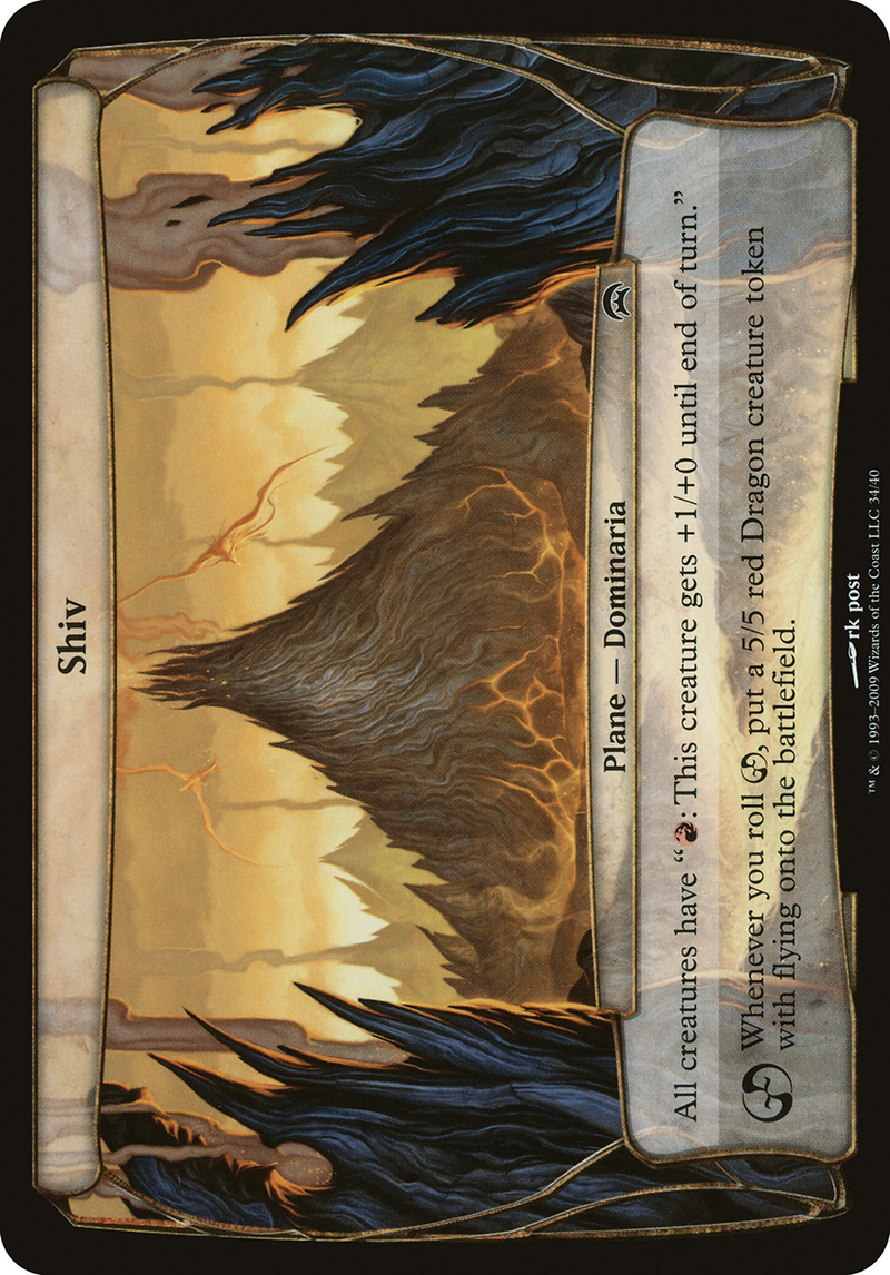 Shiv (Planes) [Planechase Planes]-1