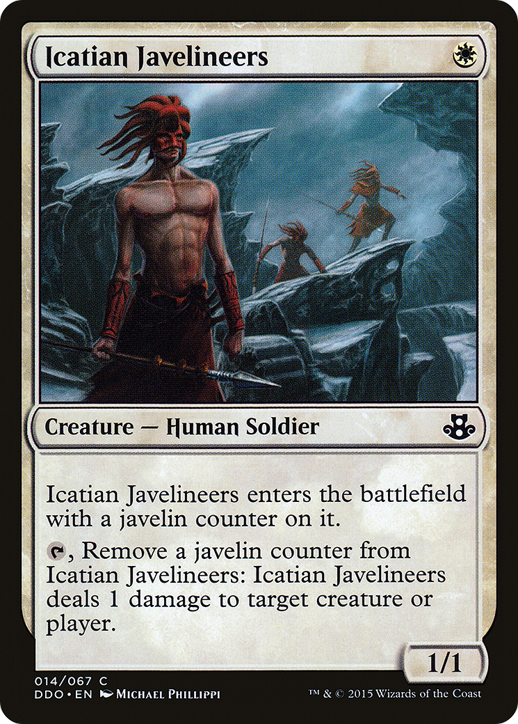 Icatian Javelineers [Duel Decks: Elspeth vs. Kiora]-1