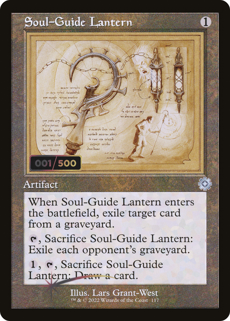 Soul-Guide Lantern (Retro Schematic) (Serialized) [The Brothers' War Retro Artifacts]-1