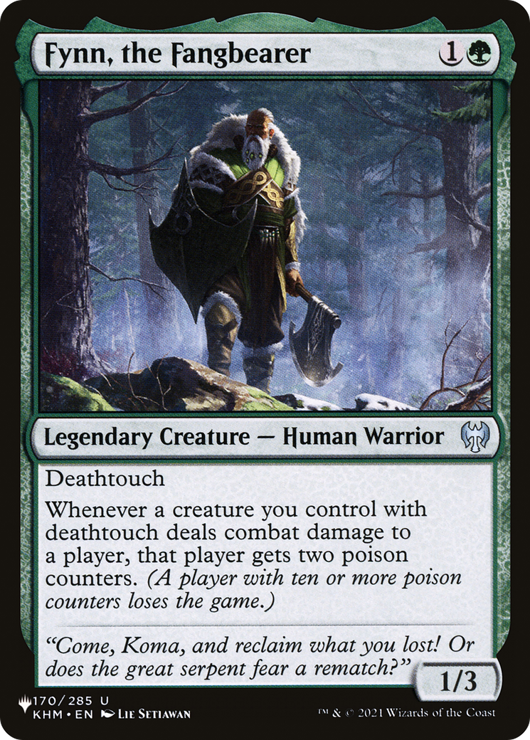 Fynn, the Fangbearer [The List]-1