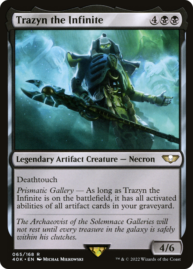 Trazyn the Infinite (40K-065) - Warhammer 40,000 Commander-1