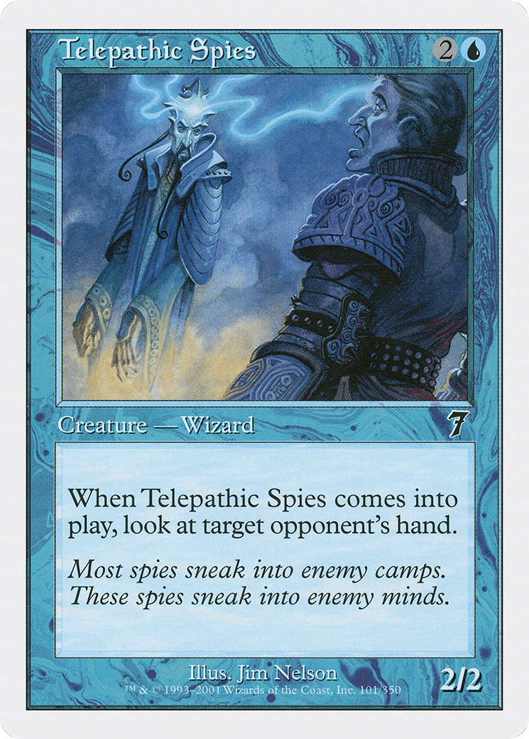 Telepathic Spies [Seventh Edition]-1