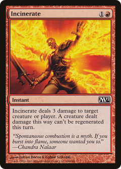 Incinerate [Magic 2012]-1