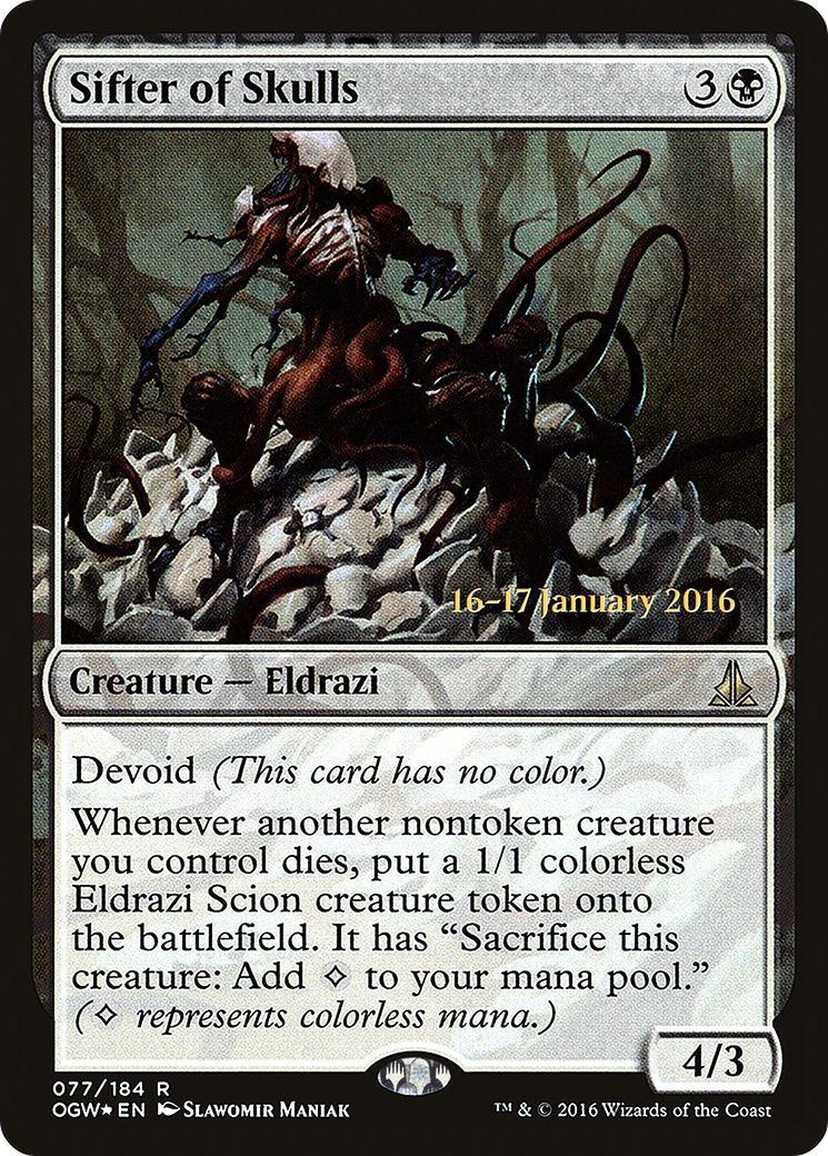 Sifter of Skulls [Oath of the Gatewatch Prerelease Promos]-1